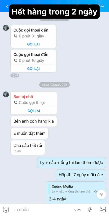 Tin nhắn Zalo: Phúc Long bán hết 10.000 ly trong 2 ngày, gọi đặt thêm gấp